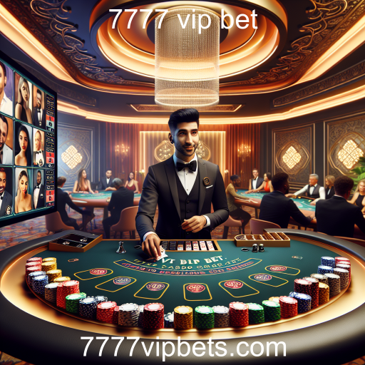 A Experiência do Cassino Ao Vivo no 7777 vip bet